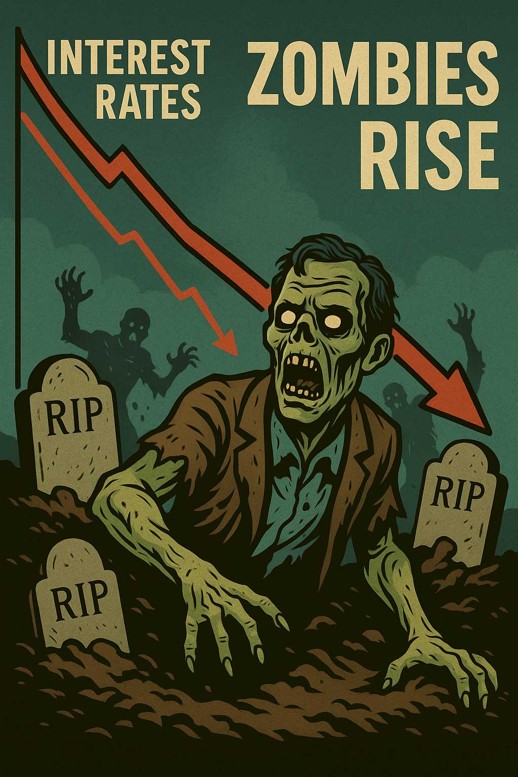 zum Bild zum Artikel „Do zombies rise when interest rates fall: A relationship banking model“